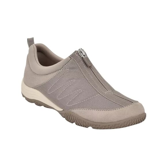 Easy Spirit Bestrong Zip Up Walking Sneakers Gray Tan 6.5 Comfort $98 - Picture 1 of 5